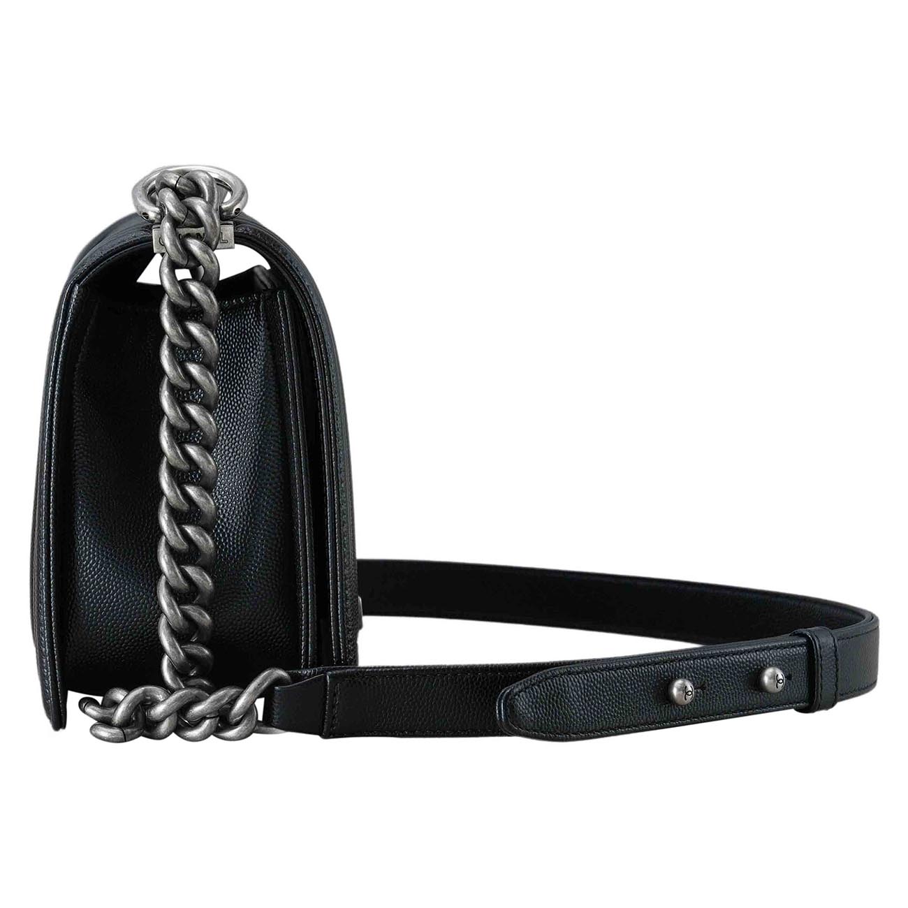 CHANEL(USED)샤넬 캐비어 보이샤넬 미듐 플랩백